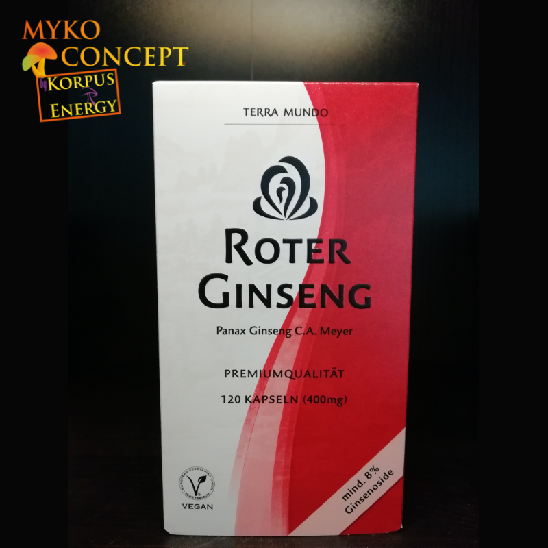 Ginseng Rouge  - 120 capsules